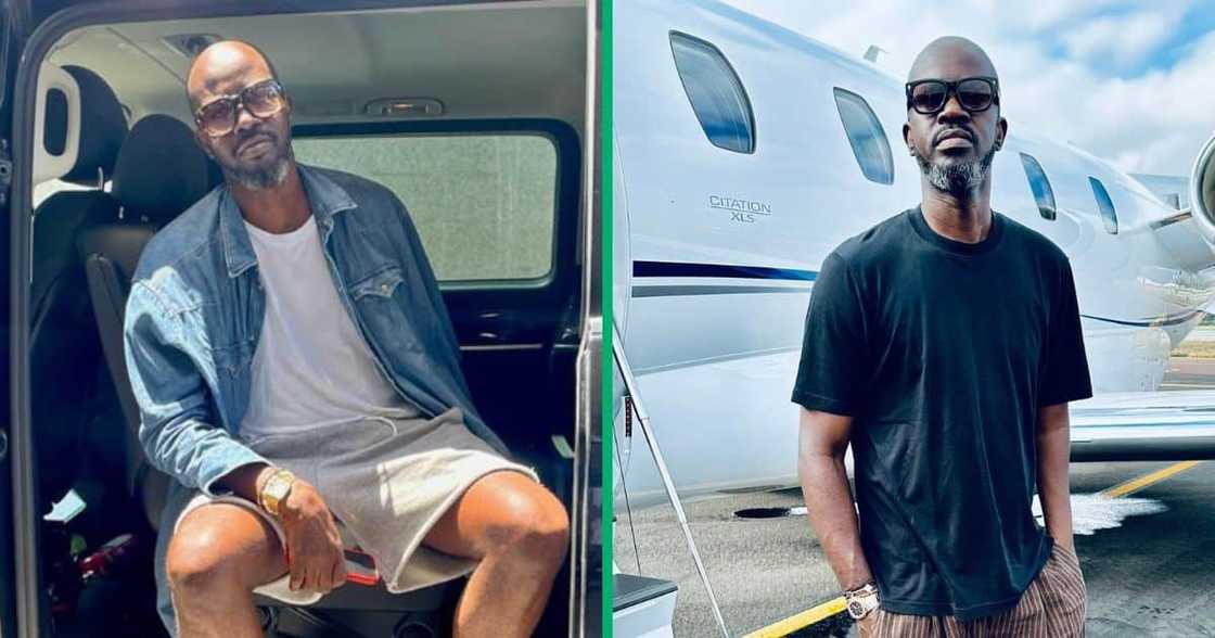 Black Coffee shares vacation pics in France. Black Coffee shares vacation pics in France.