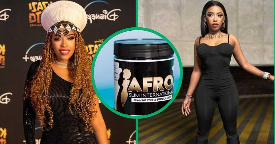 Gigi Lamayne is the brand ambassador for Afro Slim. Gigi Lamayne is the brand ambassador for Afro Slim.