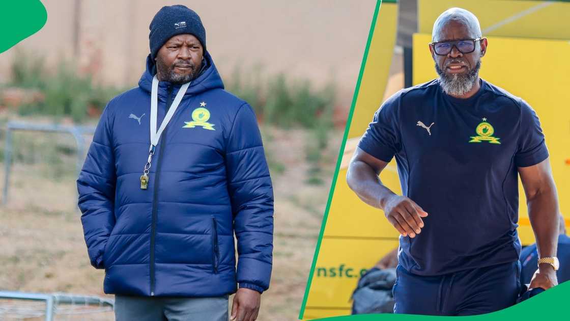 Former Mamelodi Sundowns coach Manqoba Mngqithi used a Steve Kophela inspired response to hit back at critics. Former Mamelodi Sundowns coach Manqoba Mngqithi used a Steve Kophela inspired response to hit back at critics.