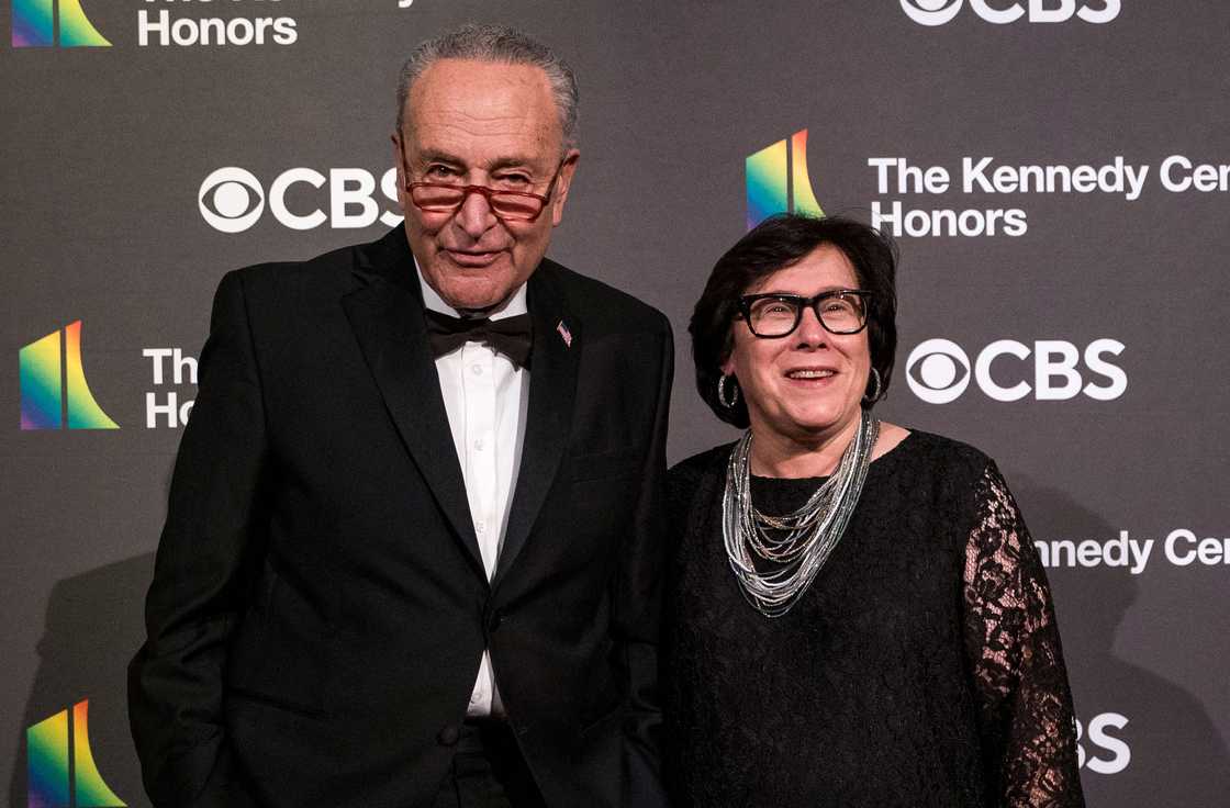 Chuck Schumer and Iris Weinshall in Washington, DC