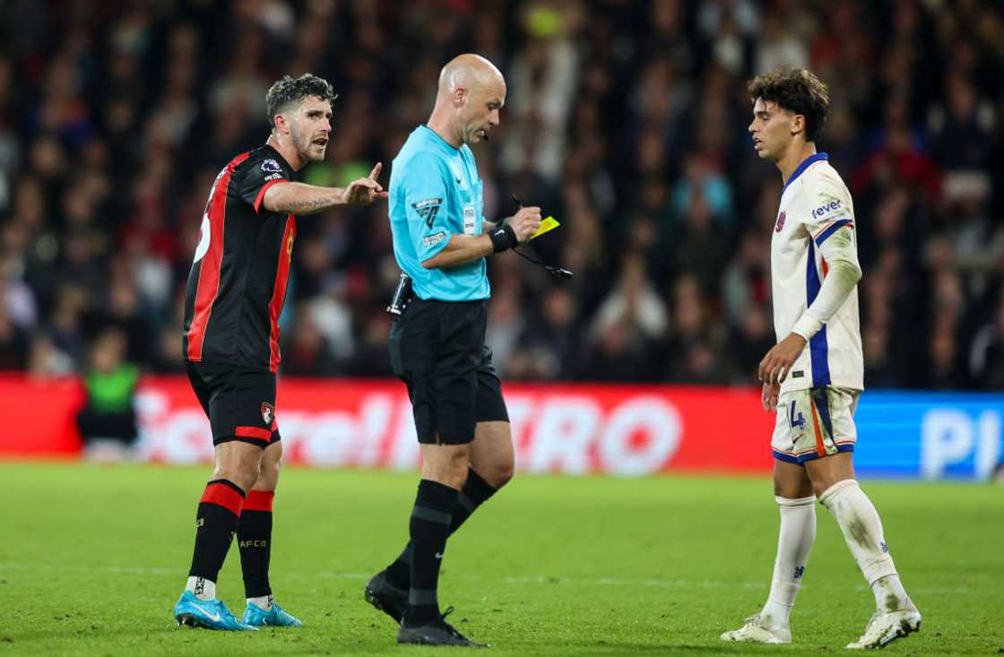 Anthony Taylor, Bournemouth vs Chelsea, Joao Felix Anthony Taylor, Bournemouth vs Chelsea, Joao Felix