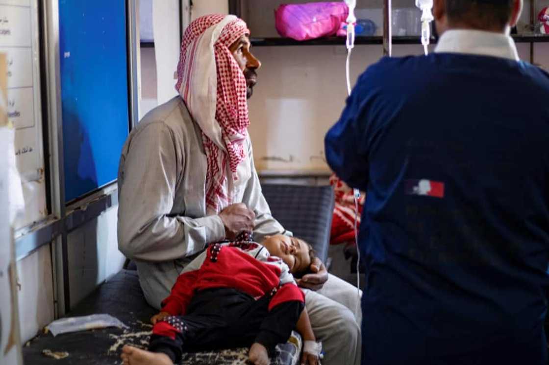 Despite the contamination, over five million of Syria's about 18 million people rely on the Euphrates for their drinking water, according to the UN Despite the contamination, over five million of Syria's about 18 million people rely on the Euphrates for their drinking water, according to the UN