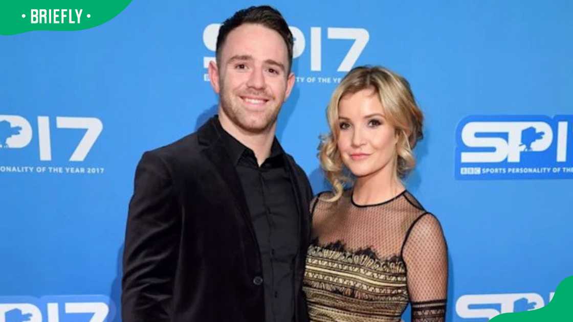 Richie Myler and Helen Skelton at the BBC Sports Personality of the Year 2017 Awards Richie Myler and Helen Skelton at the BBC Sports Personality of the Year 2017 Awards
