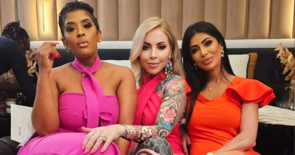 Sorisha Naidoo, Nonku Williams, and Jojo Robinson reconnected Sorisha Naidoo, Nonku Williams, and Jojo Robinson reconnected