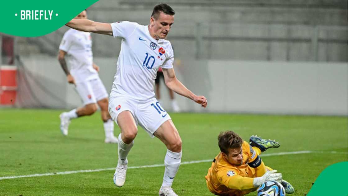 Kaizer Chiefs are considering bringing Robert Polievka to the Premier Soccer League. Kaizer Chiefs are considering bringing Robert Polievka to the Premier Soccer League.