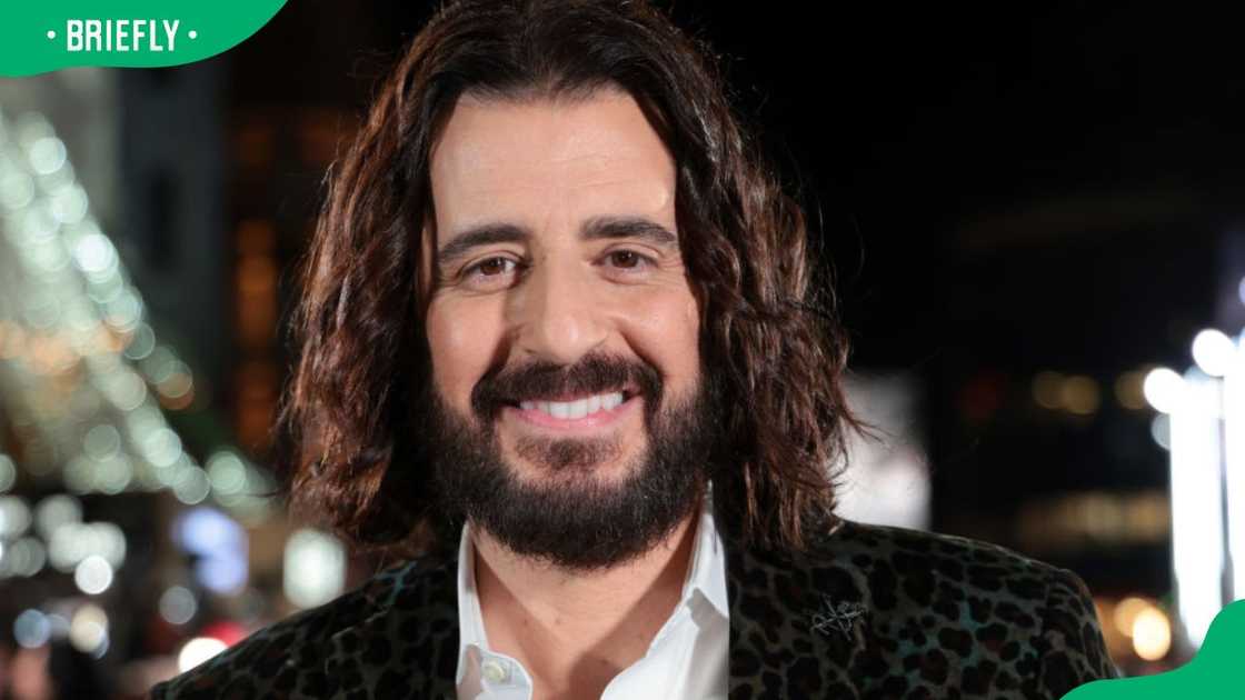 Jonathan Roumie at the 2024 Global Premiere of season 4 of The Chosen Jonathan Roumie at the 2024 Global Premiere of season 4 of The Chosen