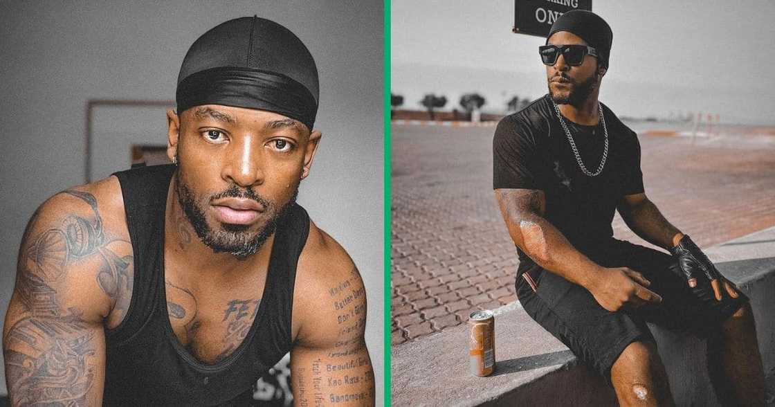 Prince Kaybee showed off his body from fasting and training Prince Kaybee showed off his body from fasting and training