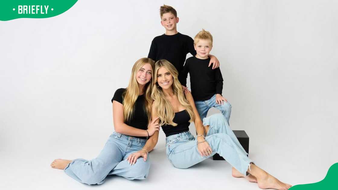 Christina Haack and her children Christina Haack and her children