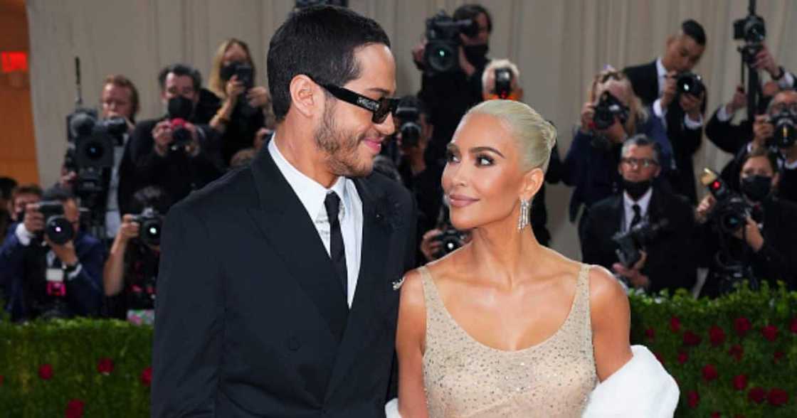 Kim Kardashian and Pete Davidson Kim Kardashian and Pete Davidson