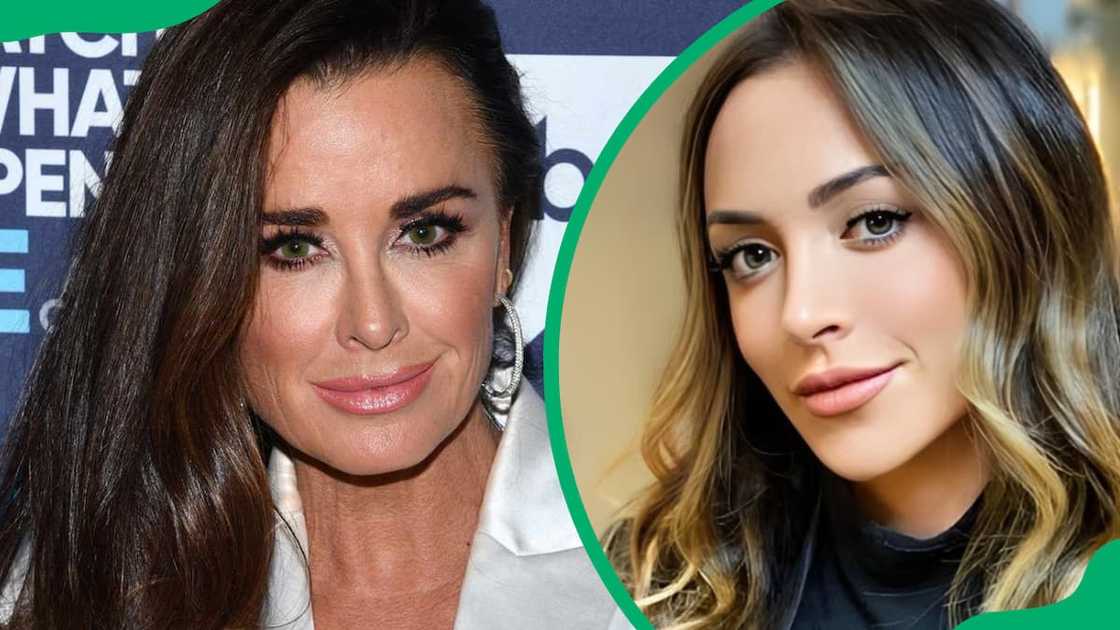 Kyle Richards and her daughter, Farrah Aldjufrie