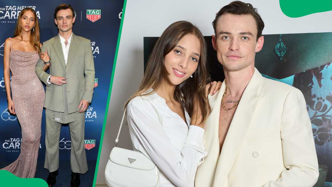 Yasmin Wijnaldum and Thomas Doherty in NYC Yasmin Wijnaldum and Thomas Doherty in NYC
