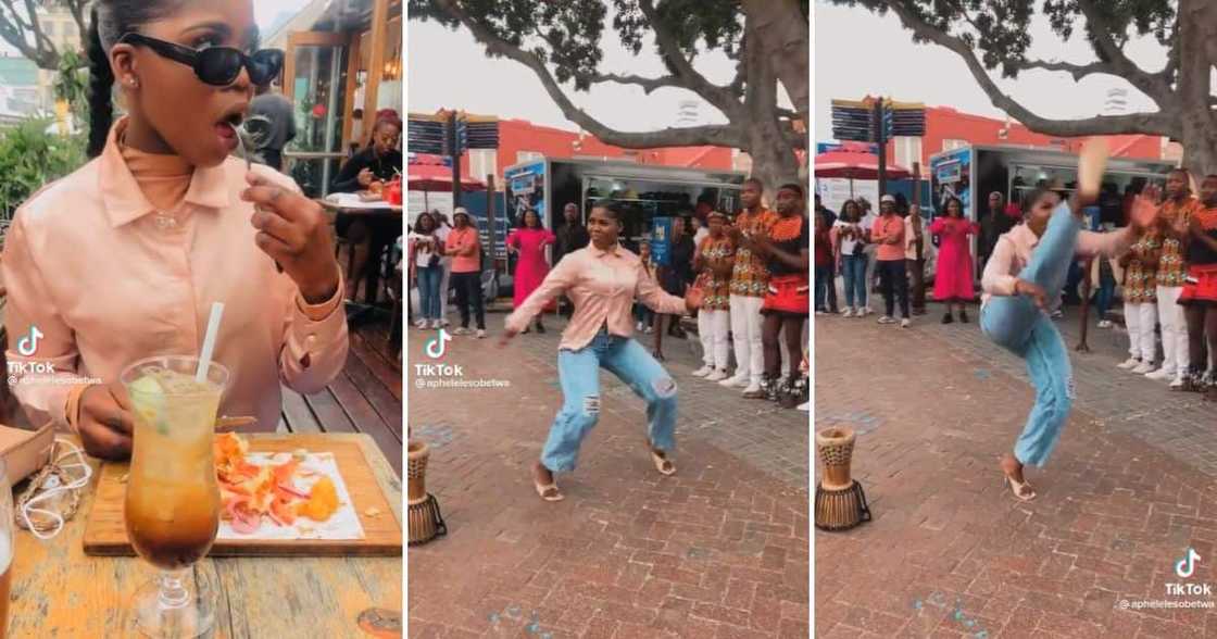 Girl Zulu dance on date Girl Zulu dance on date