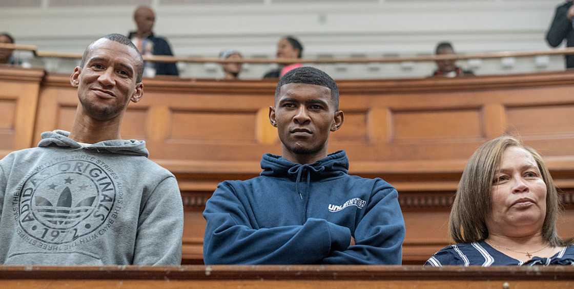 Jacquin Appolis, Steveno van Rhyn and Kelly smith were found guilty of kidnapping and trafficking Jacquin Appolis, Steveno van Rhyn and Kelly smith were found guilty of kidnapping and trafficking