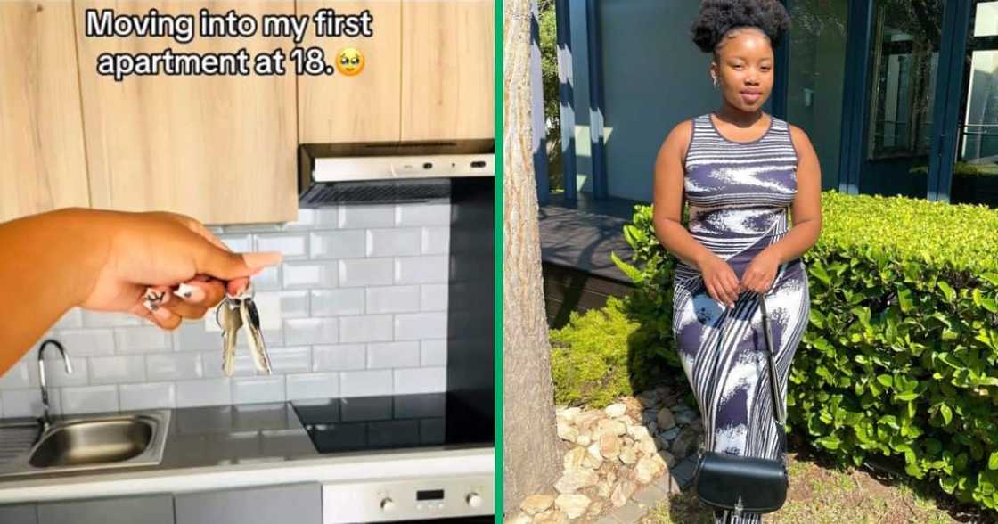 A woman, 18, moved into her first beautiful apartment, leaving Mznsi wowed. A woman, 18, moved into her first beautiful apartment, leaving Mznsi wowed.