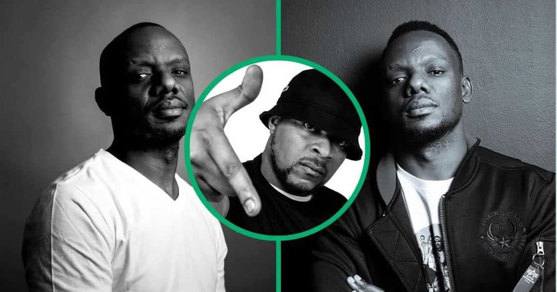 Slikour praised Amu for his contributions to SA hip hop. Slikour praised Amu for his contributions to SA hip hop.
