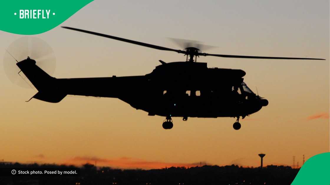 Mzansi stunned by man's free helicopter ride Mzansi stunned by man's free helicopter ride