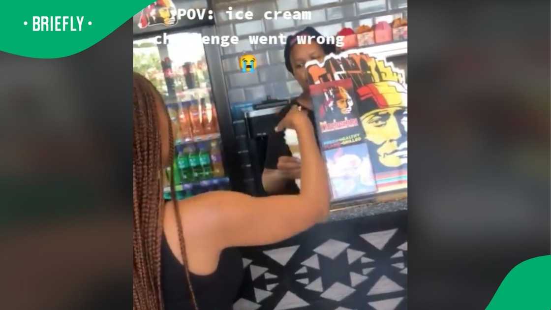 A woman shared a funny video on her TikTok page. A woman shared a funny video on her TikTok page.