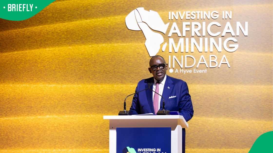 DRC mining minister, Louis Watum Kabamba, at the African Mining Indaba DRC mining minister, Louis Watum Kabamba, at the African Mining Indaba