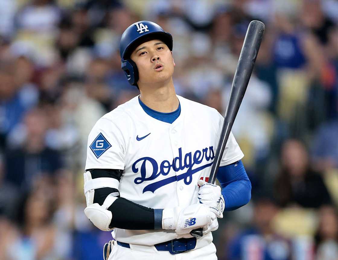 Shohei Ohtani at Dodger Stadium Shohei Ohtani at Dodger Stadium