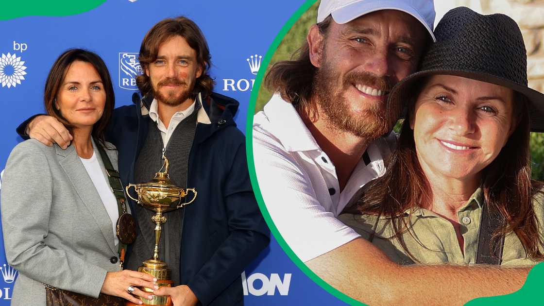 Tommy Fleetwood's wife, Clare Fleetwood