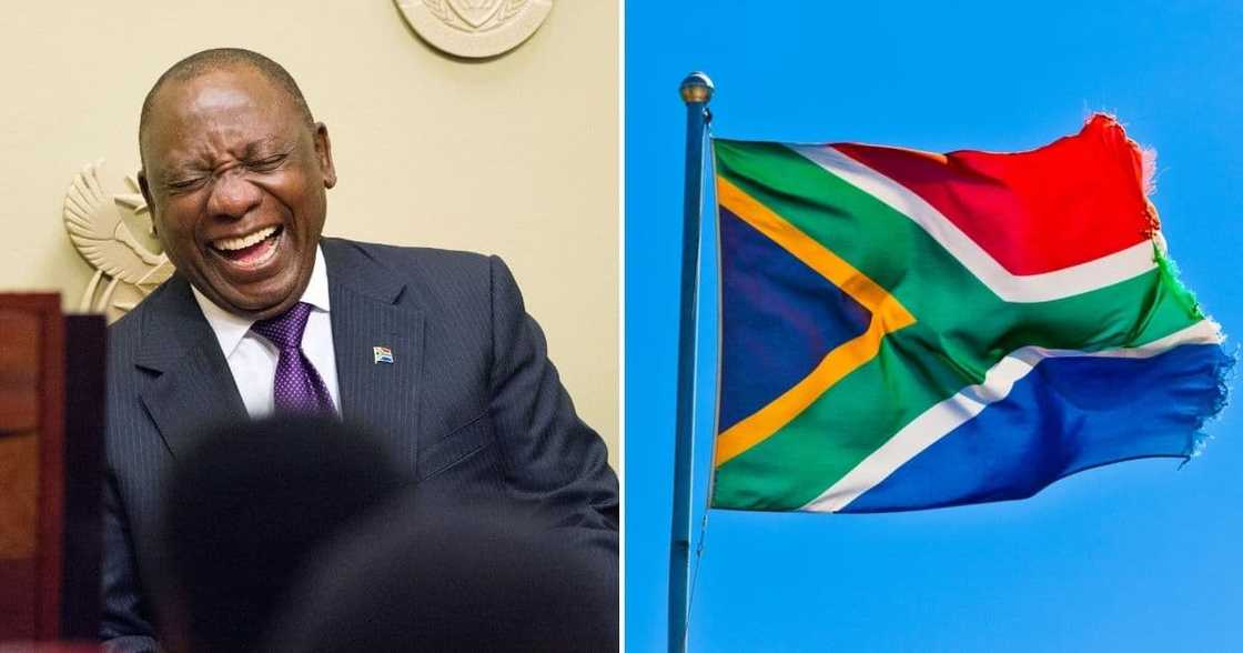 Cyril Ramaphosa, Nathi Mthethwa, cancel, R22m flag, Cabinet, viral video, laughing Cyril Ramaphosa, Nathi Mthethwa, cancel, R22m flag, Cabinet, viral video, laughing