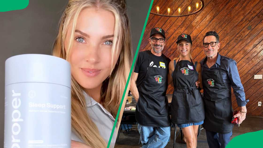 Amanda Kloots showcasing some of the brands she works with Amanda Kloots showcasing some of the brands she works with