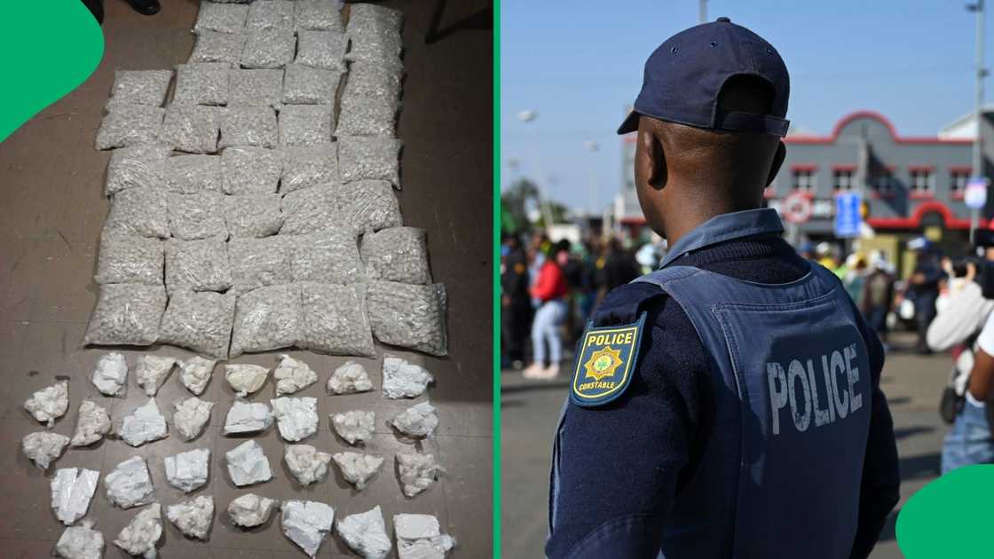 SAPS seized over R4.5 million in drugs in Cape Town.