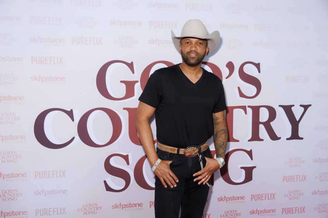 Coffey Anderson attends the premiere of God's Country Song