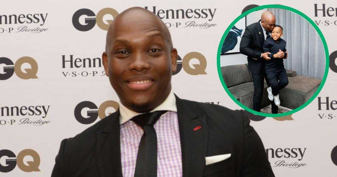 Vusi Thembekwayo shares rare pic of son on his birthday Vusi Thembekwayo shares rare pic of son on his birthday