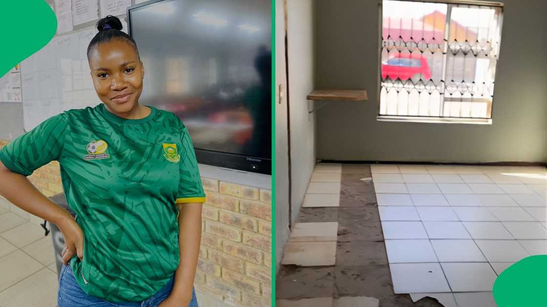 The video showed how thoughtful interior choices can completely revamp a plain living space The video showed how thoughtful interior choices can completely revamp a plain living space