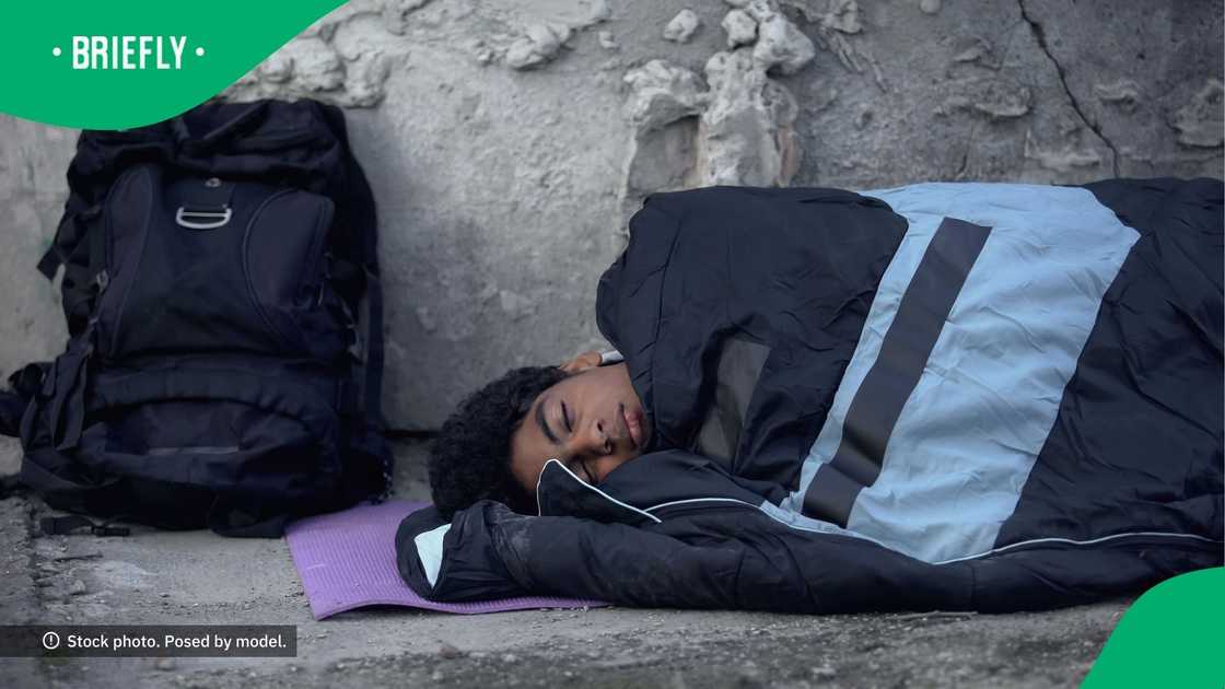 CPUT students sleeping outside CPUT students sleeping outside