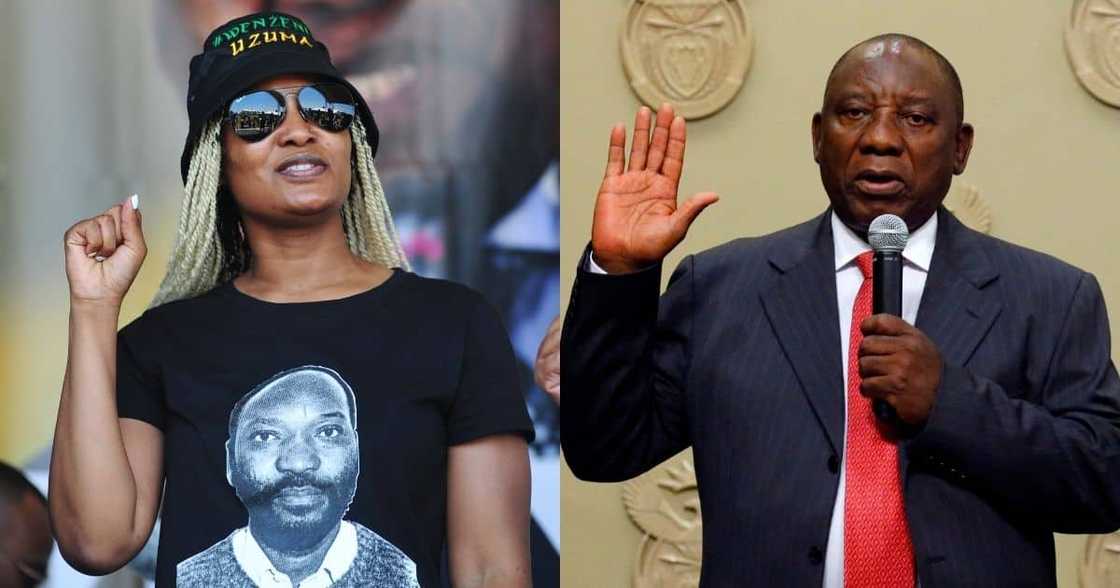 Duduzile Zuma-Sambudla, Cyril Ramaphosa, Jacob Zuma, ANC, choose, social media Duduzile Zuma-Sambudla, Cyril Ramaphosa, Jacob Zuma, ANC, choose, social media