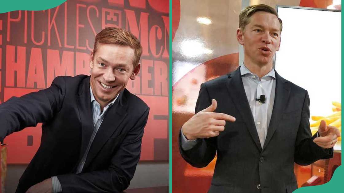 Chris Kempczinski in black suits Chris Kempczinski in black suits