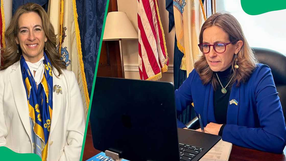 Mikie Sherrill and her family lives in Montclair, New Jersey, United States