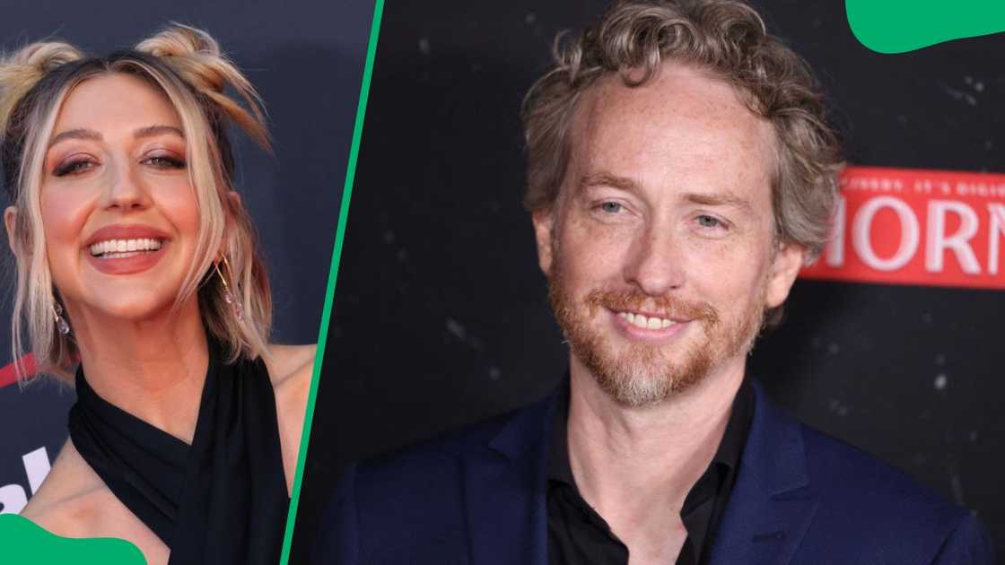 Comedian Heidi Gardner during the 2023 ESPYs Awards (L). Zeb Wells at the David H. Koch Theater in 2024 (R) Comedian Heidi Gardner during the 2023 ESPYs Awards (L). Zeb Wells at the David H. Koch Theater in 2024 (R)
