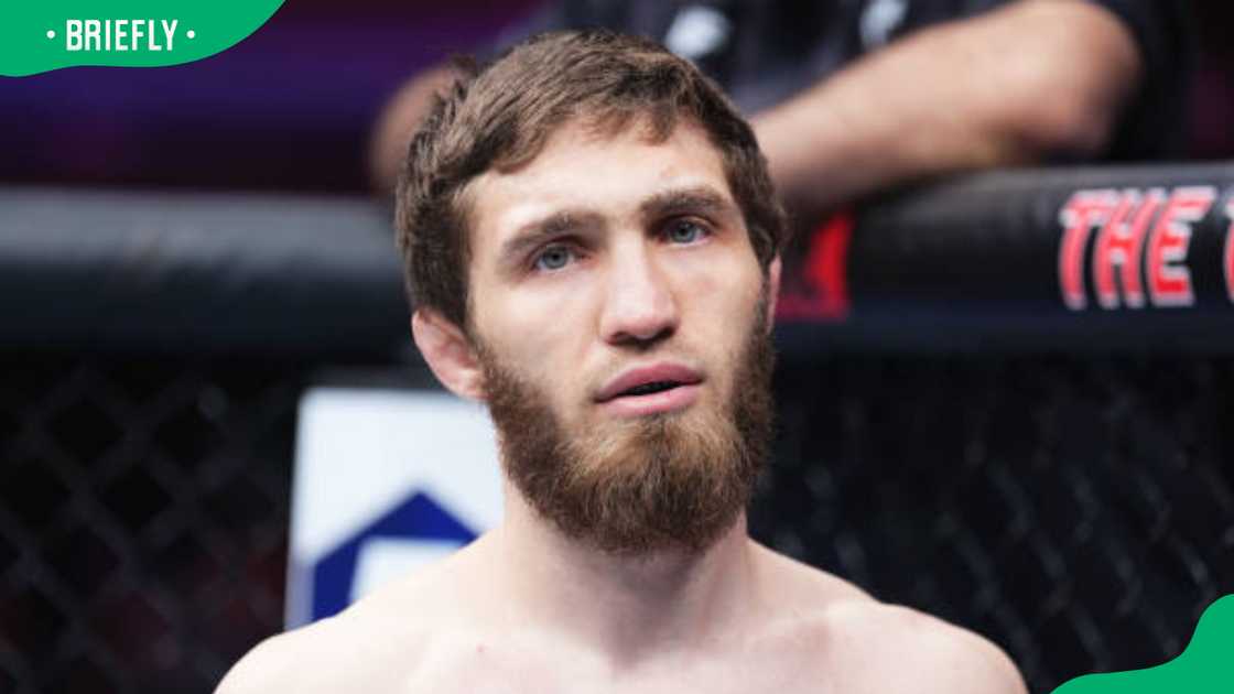Said Nurmagomedov during the UFC Fight Night event Said Nurmagomedov during the UFC Fight Night event
