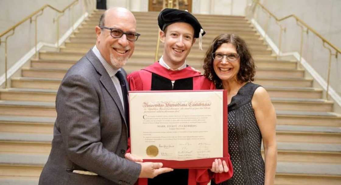 I Told You I’d Come Back to Get it: Throwback Pic of Zuckerberg Bagging Degree Generates Funny Reactions