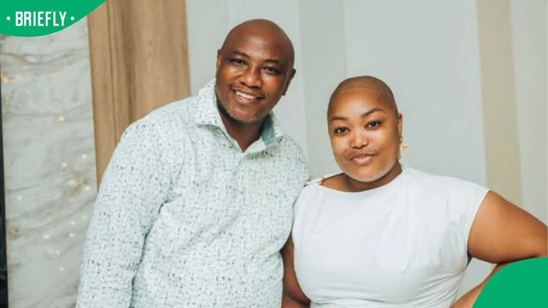 Musa Mseleku shared a photo of himself and his wife, MaKhumalo Musa Mseleku shared a photo of himself and his wife, MaKhumalo