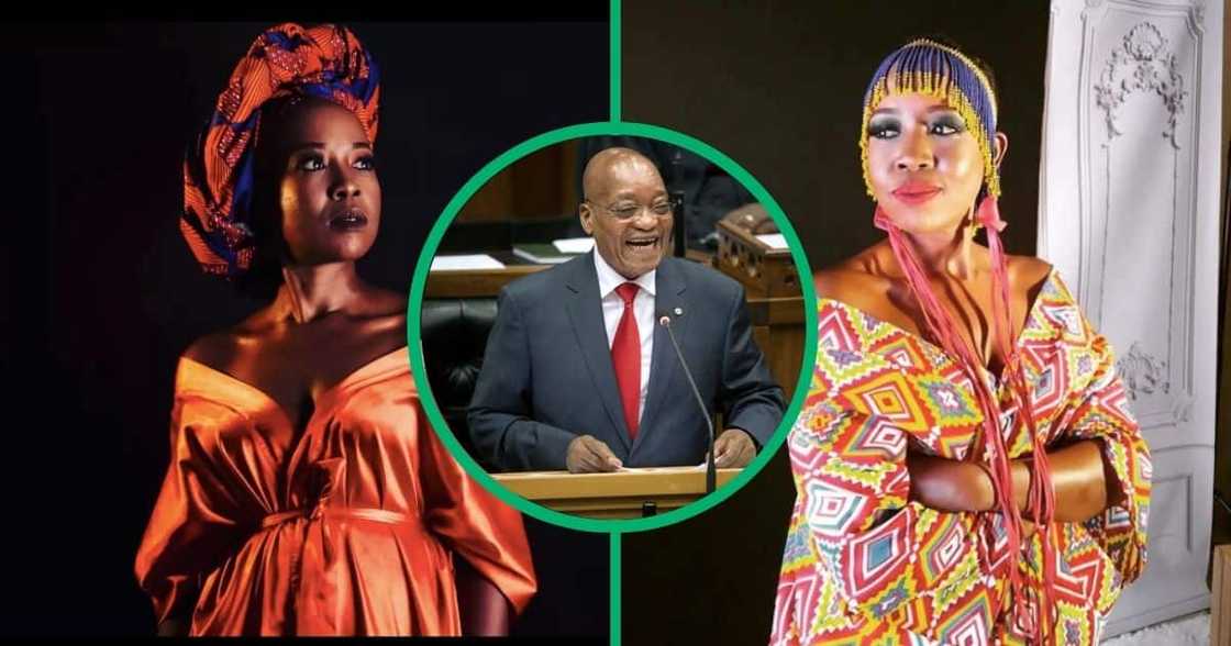 Ntsiki Mzawai shares thought on Jacob Zuma Ntsiki Mzawai shares thought on Jacob Zuma