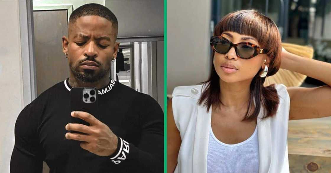 Prince Kaybee accused of hitting on Enhle Mbali.