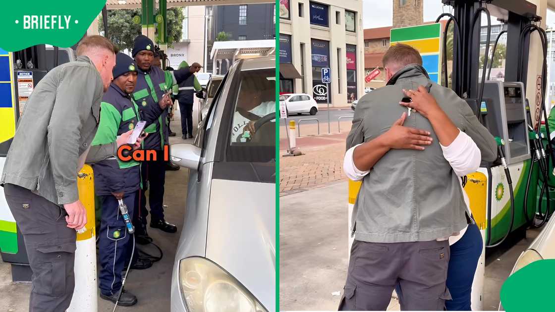 Mike Morton’s petrol surprise leaves SA mom emotional Mike Morton’s petrol surprise leaves SA mom emotional