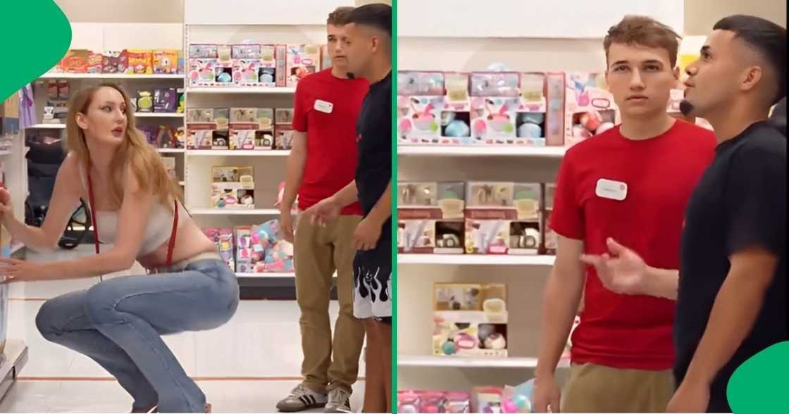 Pretty tall babe leaves two friends in awe after seeing her height Pretty tall babe leaves two friends in awe after seeing her height