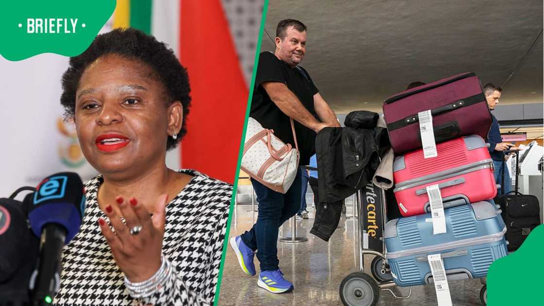 Minister in the Presidency Khumbudzo Ntshvaheni said South Africans rejected by the United States are welcome home Minister in the Presidency Khumbudzo Ntshvaheni said South Africans rejected by the United States are welcome home
