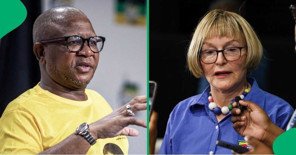 Talks between the ANC and the DA have hit a brick wall Talks between the ANC and the DA have hit a brick wall