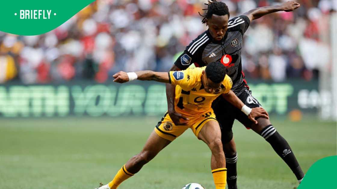 Olisa Ndah in action for Pirates against Kaizer Chiefs. Olisa Ndah in action for Pirates against Kaizer Chiefs.