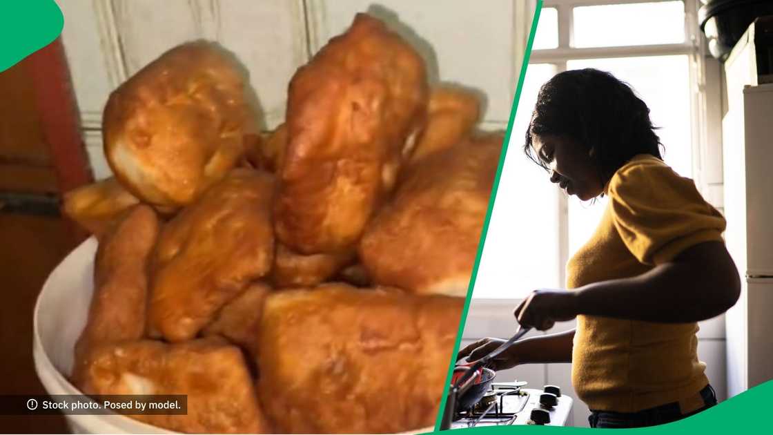 Woman starts debate about magwinya vs vetkoek in TikTok video