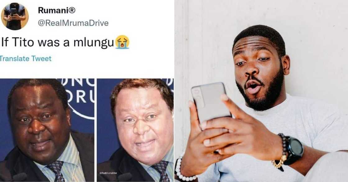 The Cleaner Shares Throwback To When He Made Tito Mboweni A Mlungu The Cleaner Shares Throwback To When He Made Tito Mboweni A Mlungu