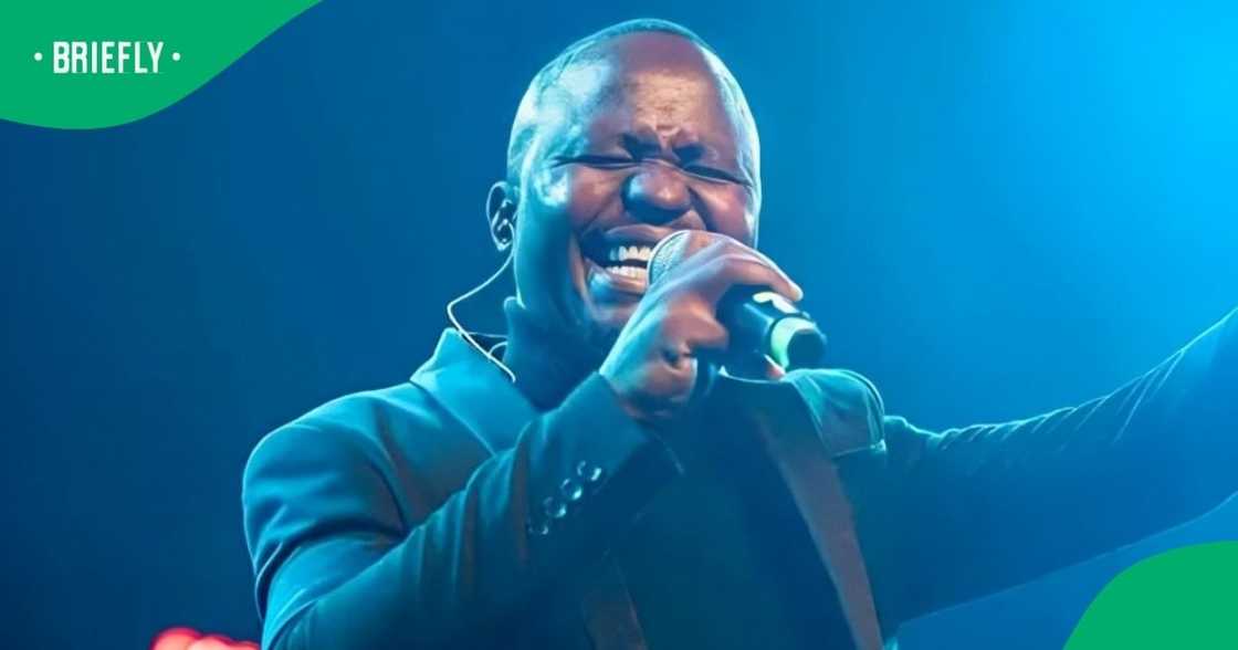 Gospel singer Madoda Dee survives car accident.