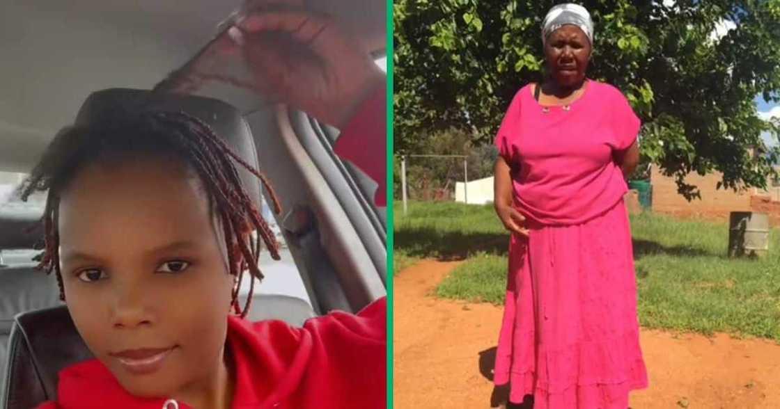 A TikTok video shows a woman gifting her mom a brand-new phone. A TikTok video shows a woman gifting her mom a brand-new phone.