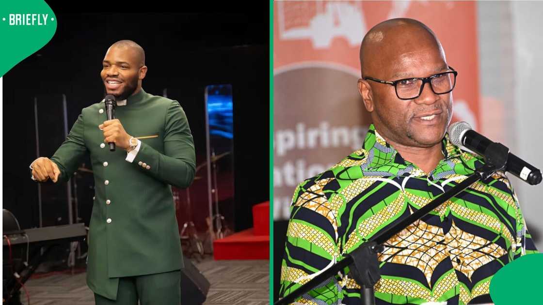 A Nigerian pastor's prophecy sparked discussions about Nathi Mthethwa.